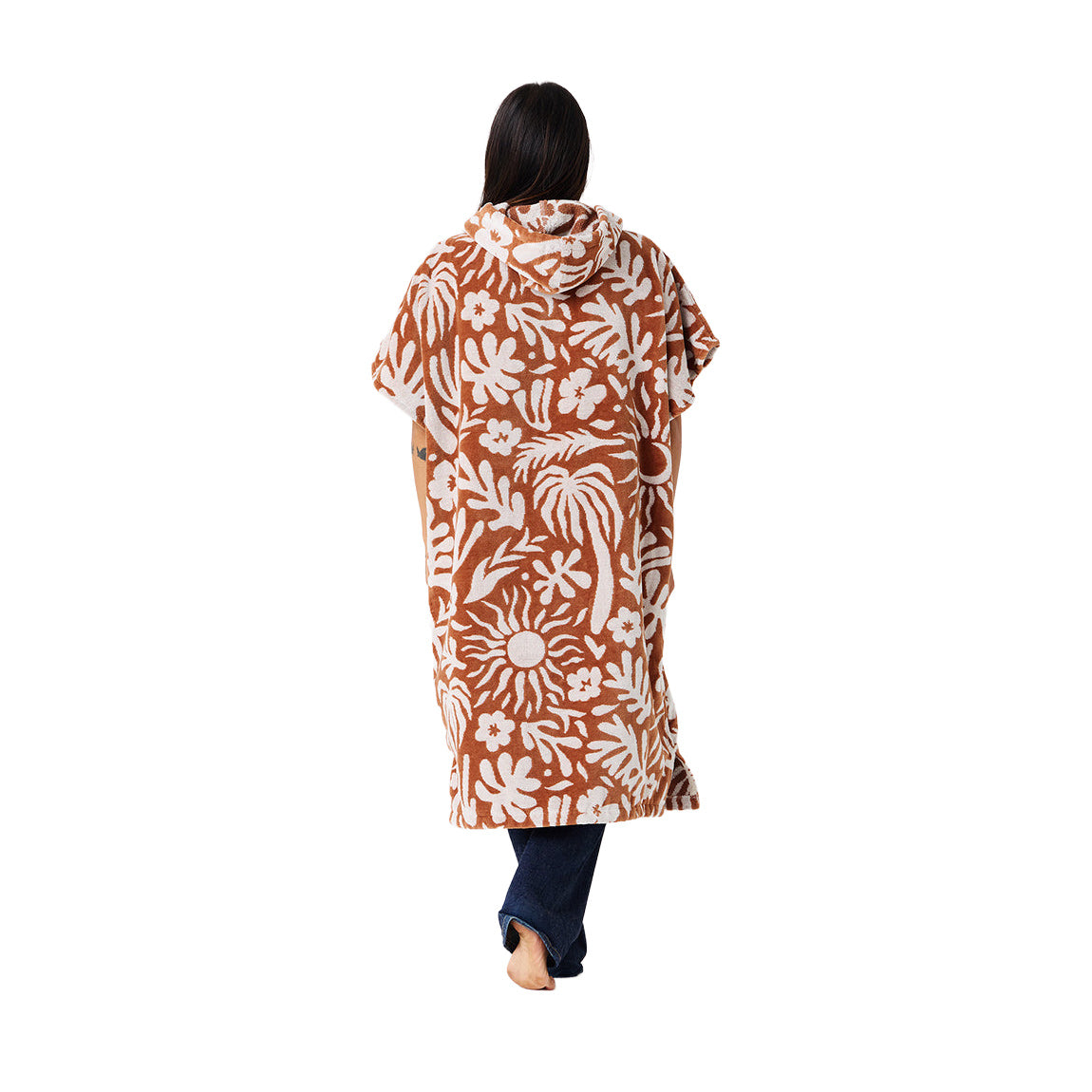 SLOWTIDE SUNNY PONCHO S/M - TOAST