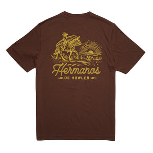 HOWLER SUNSET RIDER TEE - MAHOGANY