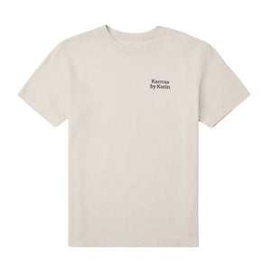 KATIN CARVE TEE - WHITE