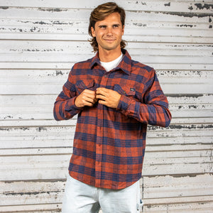 BING COSTELLO FLANNEL - NAVY