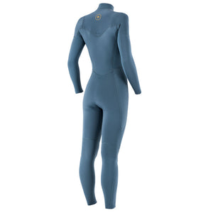 Manera Womens Seafarer Chest Zip 3/2 MM Wetsuit Back View