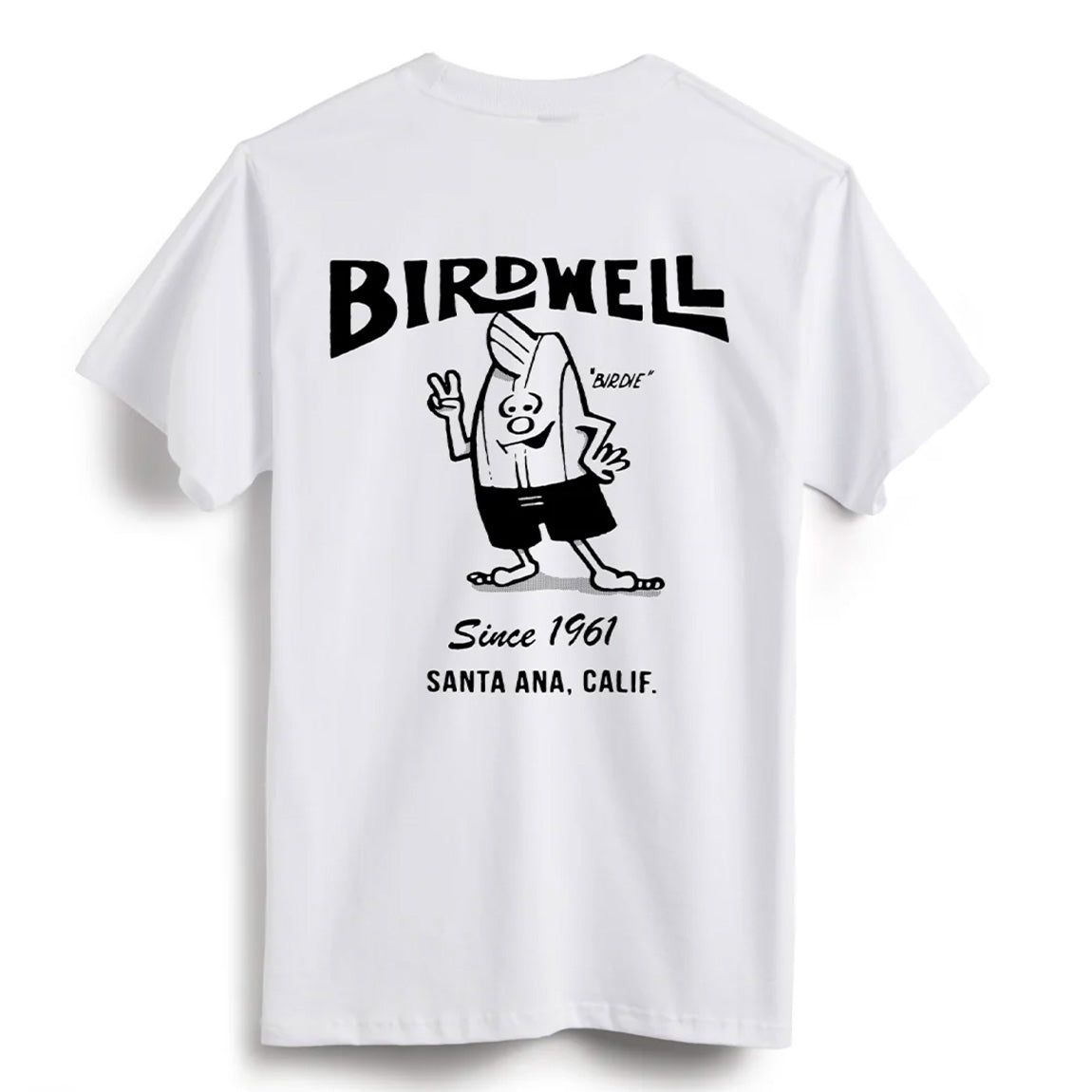 BIRDWELL '61 TEE - WHITE