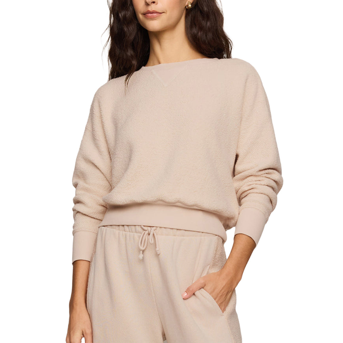 Z SUPPLY CLUBHOUSE SWEATSHIRT - FROSTED PEARL