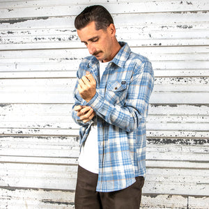 BING DUSTIN FLANNEL - BLUE