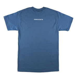 INNOCNTS SMALLER WAVE TEE - INDIGO