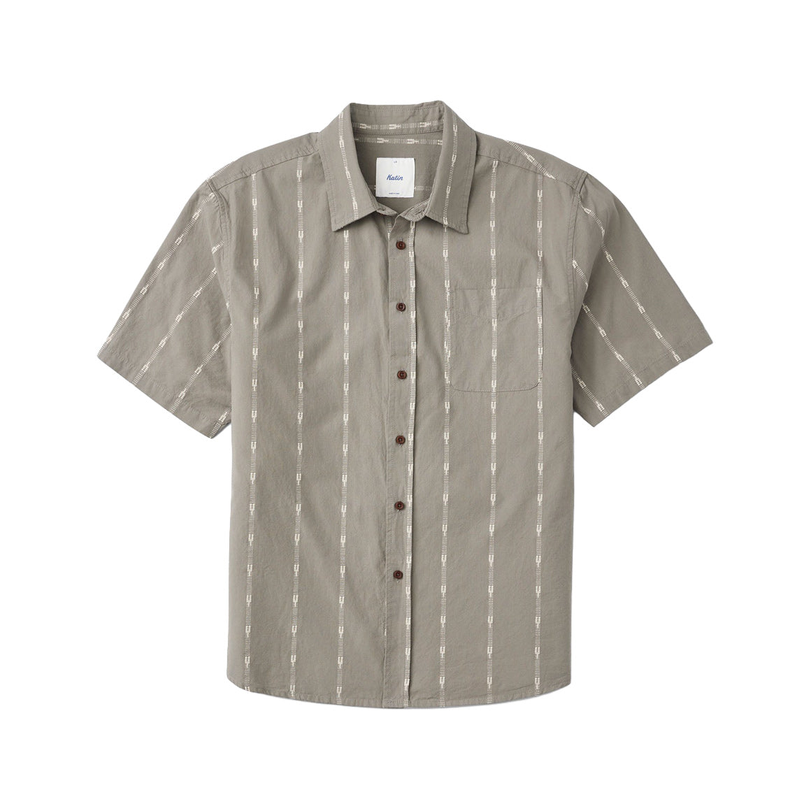 KATIN ZENITH SHIRT - GRAY/GRN