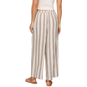 Z SUPPLY STRIPE PANT - TOFFEE