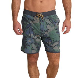 HOWLER BRUJA BOARDSHORTS - TROPICAL BLACK