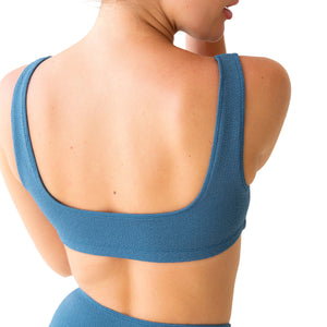 SEPTEMBER MOANA BIKINI TOP - OCEAN BLUE