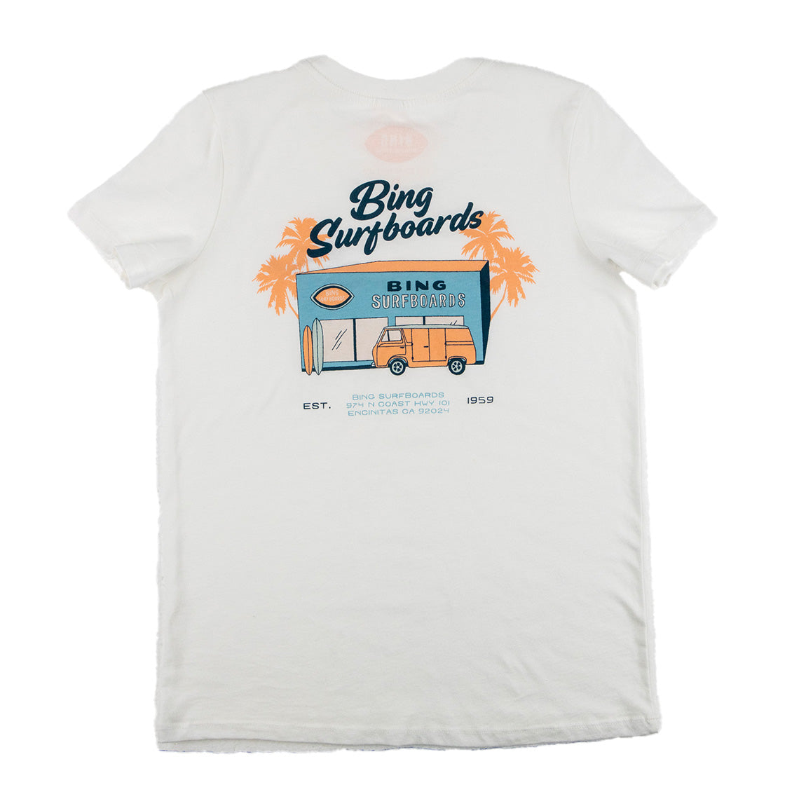 THE SHOP Premium Womens S/S T-Shirt White