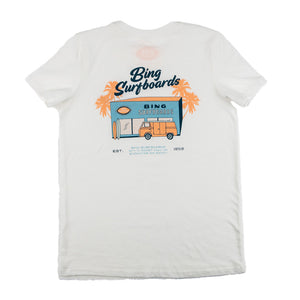 THE SHOP Premium Womens S/S T-Shirt White