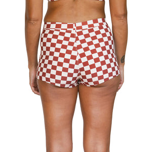 SEPTEMBER JOSIE BOYSHORTS - MARFA CHECK