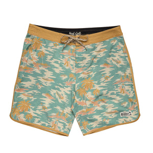 HOWLER BRUJA DREAMLAND TRUNKS - SEAFOAM