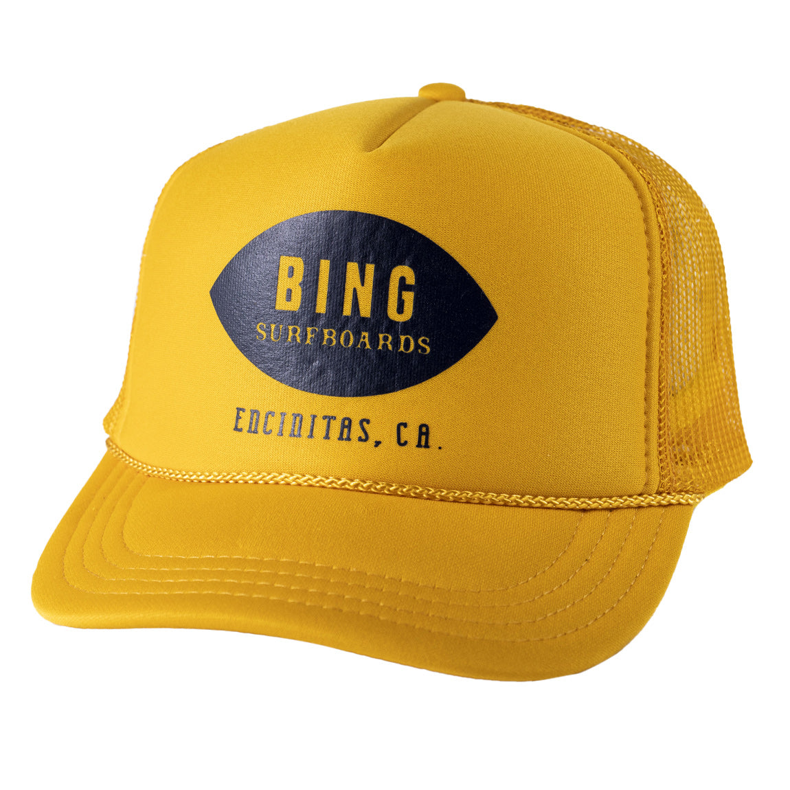 CLASSIC ENCINITAS Kids Trucker Hat - Gold