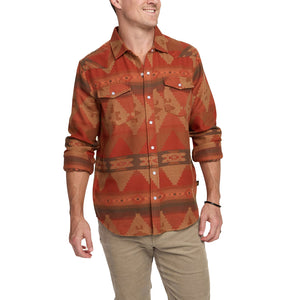 HOWLER SHERIDAN FLANNEL - TERRACOTTA