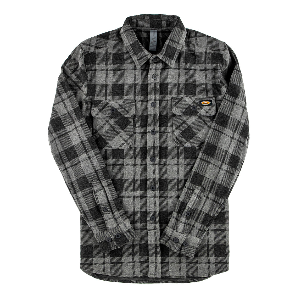 BING EMPIRE FLANNEL - GREY - Bing Surfboards