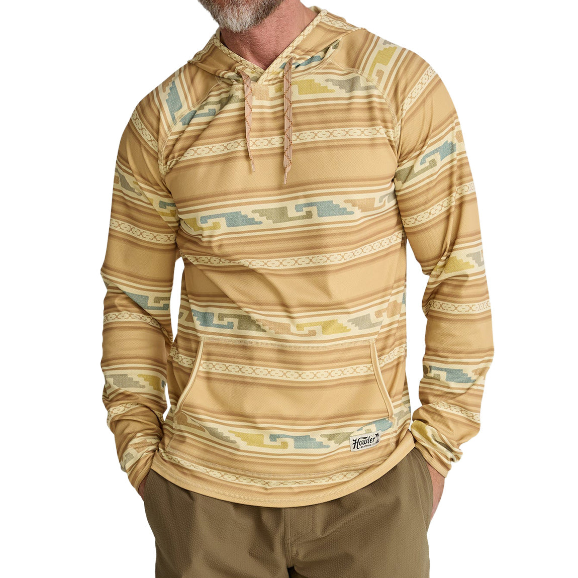 HOWLER LOGGERHEAD HOODIE - TEMPLE CAMEL