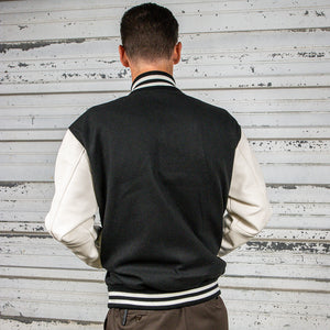 BING 1965 VARSITY JACKET - BLACK/WHITE
