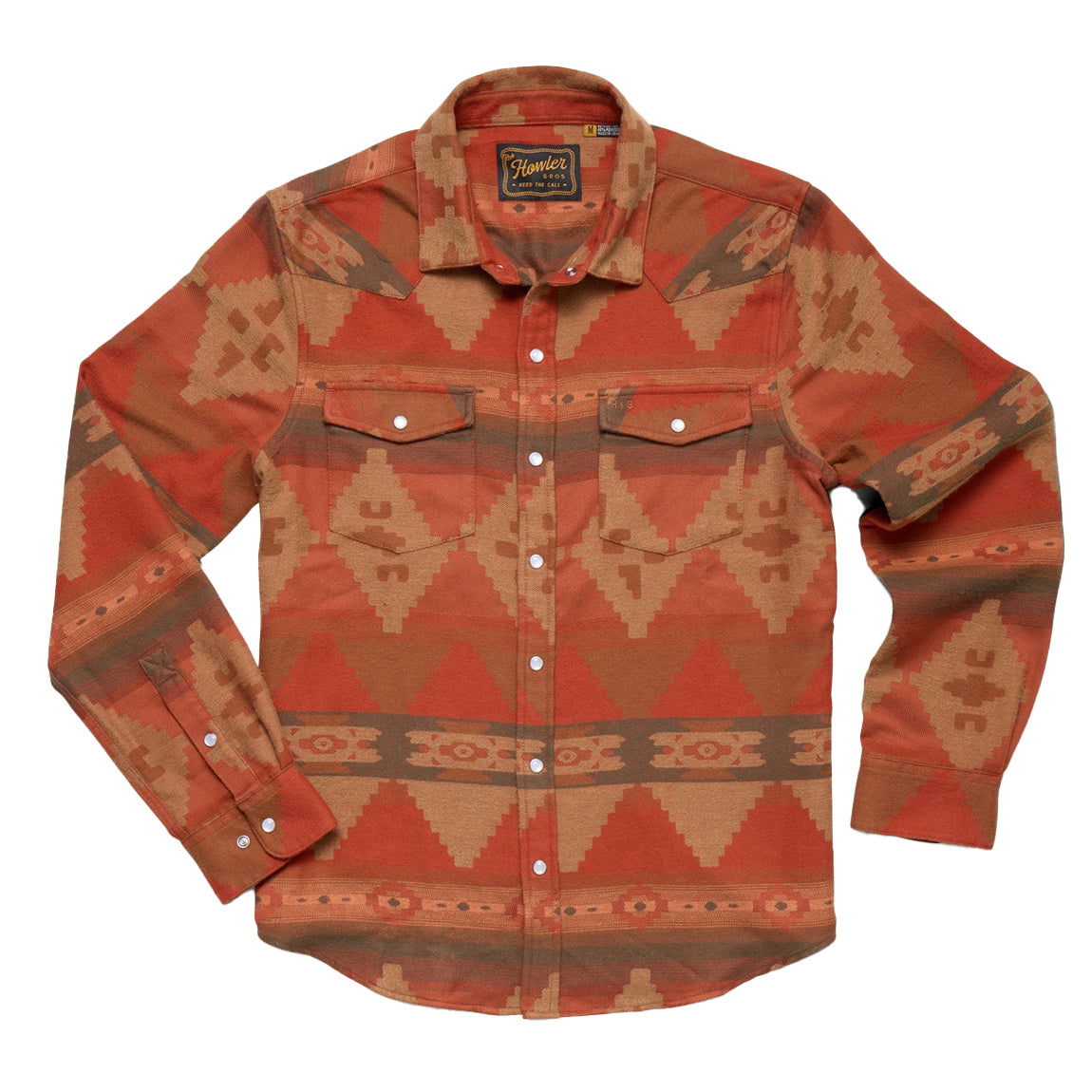 HOWLER SHERIDAN FLANNEL - TERRACOTTA