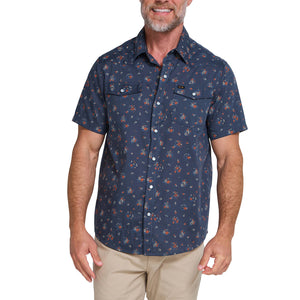 HOWLER H BAR SNAP SHIRT - GRANDPAS CURTAINS