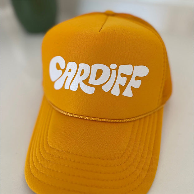 ANDY DAVIS CARDIFF MESH CAP - GOLD