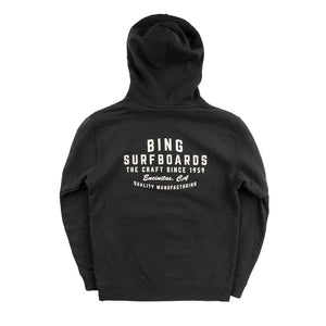 QUALITY MANUFACTURING Premium Hooded Sweatshirt - Black