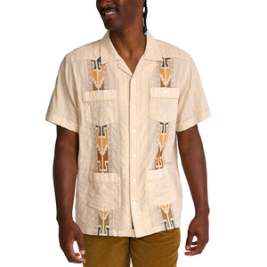 HOWLER GUAYABERA SHIRT - OATMEAL