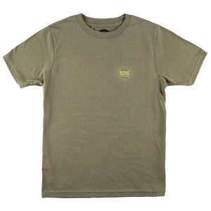 MANDALA II Premium Kids S/S T-Shirt - Military Green