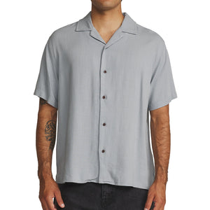 KATIN TELLER SHIRT - GRY/BLUE