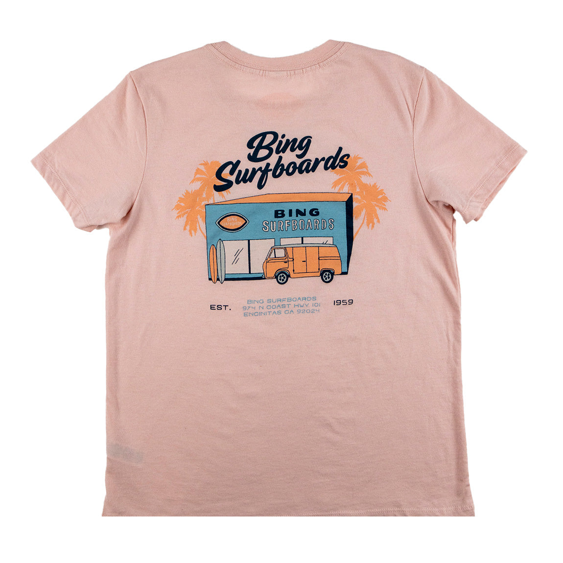 THE SHOP Premium Womens S/S T-Shirt Faded Pink