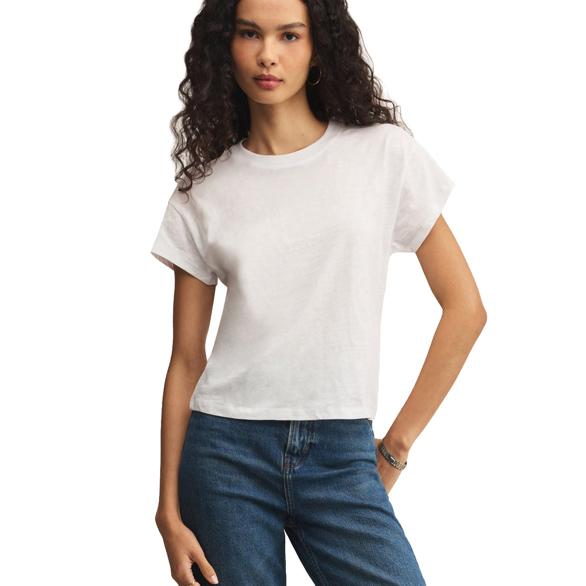 Z SUPPLY SLUB TEE - WHITE - Bing Surfboards