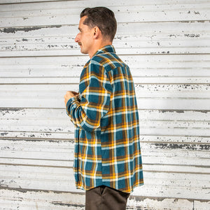 BING TRAILS FLANNEL - TEAL