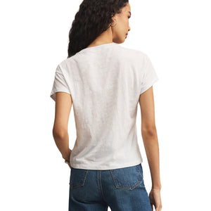 Z SUPPLY SLUB TEE - WHITE