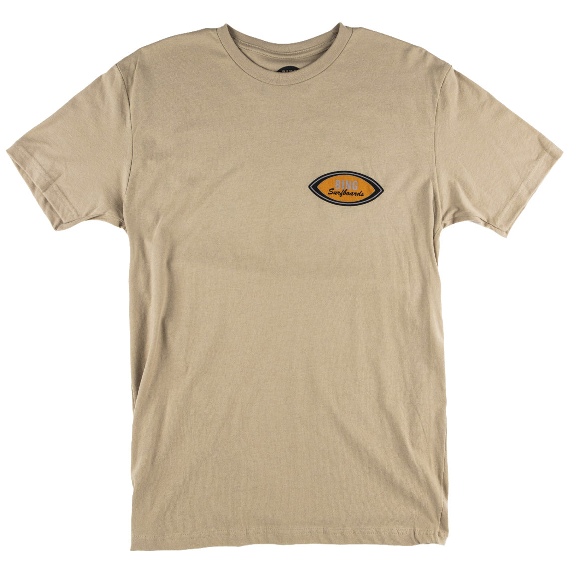 1965 Premium S/S T-shirt - Tan - Bing Surfboards