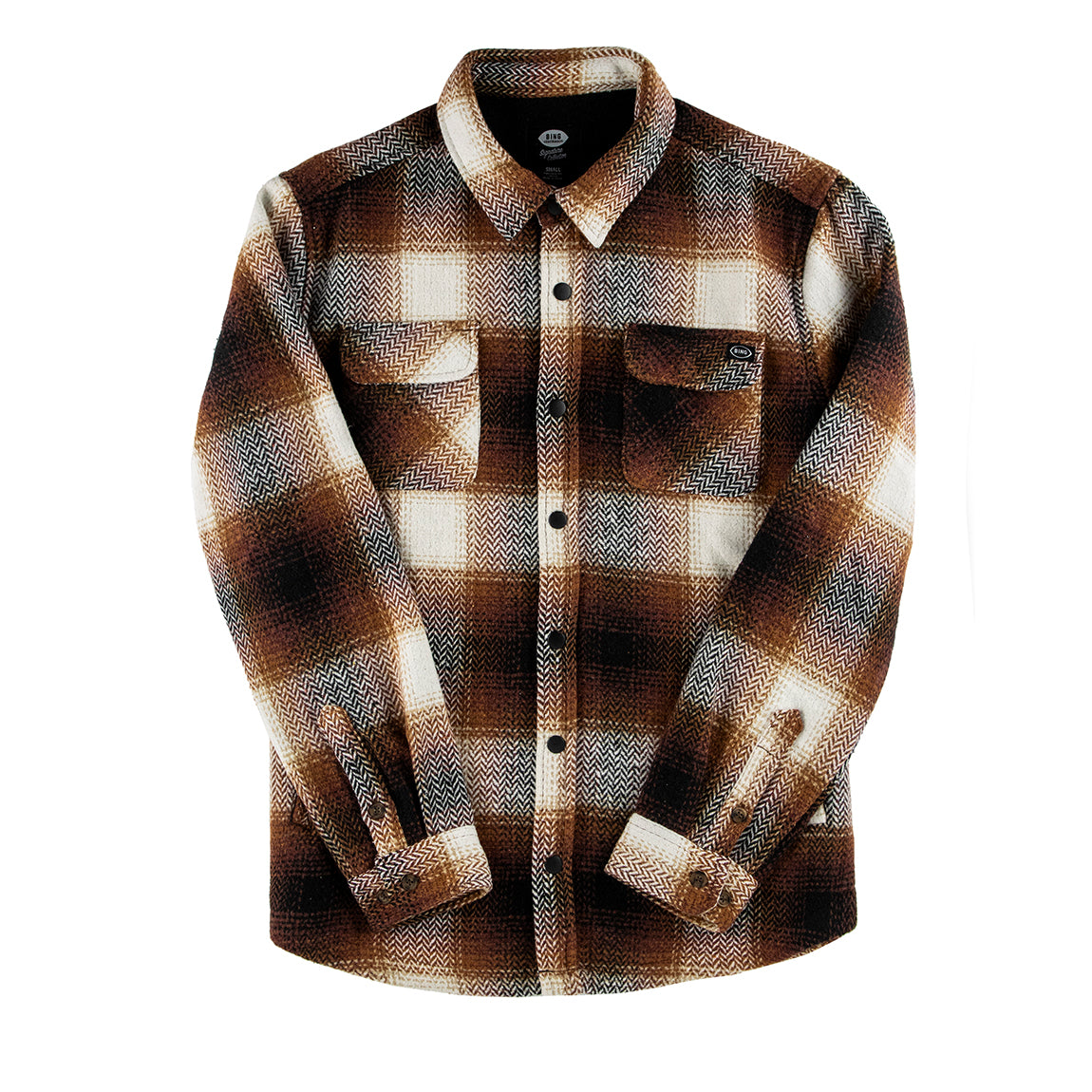 BING SAGUARO FLANNEL JACKET - HARVEST - Bing Surfboards