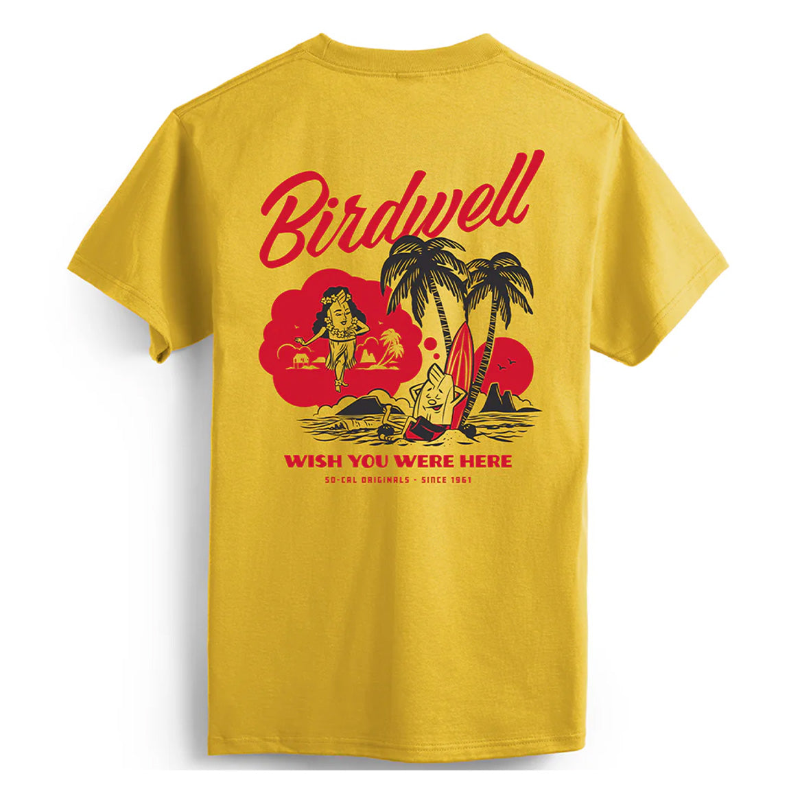 BIRDWELL DAYDREAM TEE - GOLD