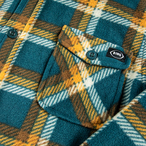 BING TRAILS FLANNEL - TEAL