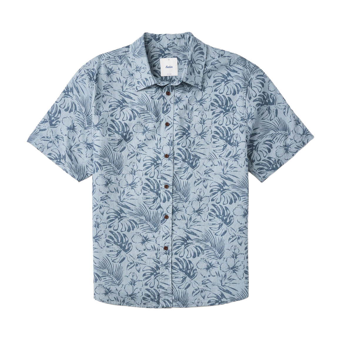 KATIN MOCO SHIRT - GRY/BLUE