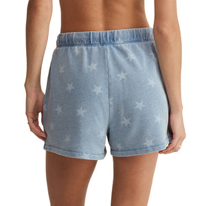 Z SUPPLY WRITTEN IN STARS SHORT - INDIGO