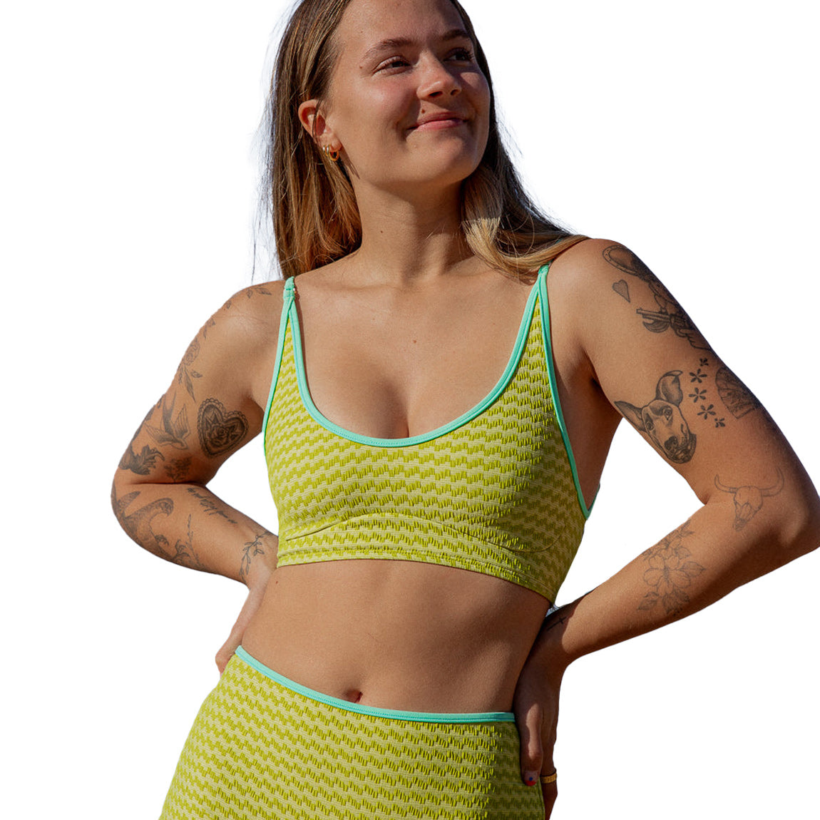 SEEA MAGGIE TOP - GREENO