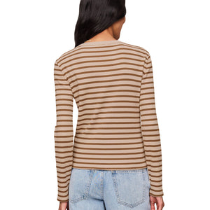 Z SUPPLY ARLET STRIPE TOP - SADDLE - Bing Surfboards