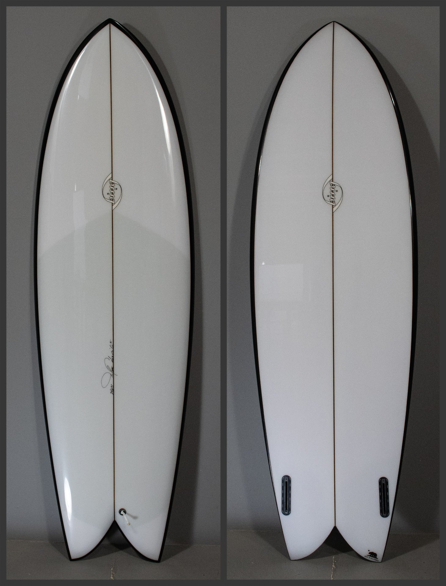 24631 6'2" TWIN FIN FISH - Bing Surfboards