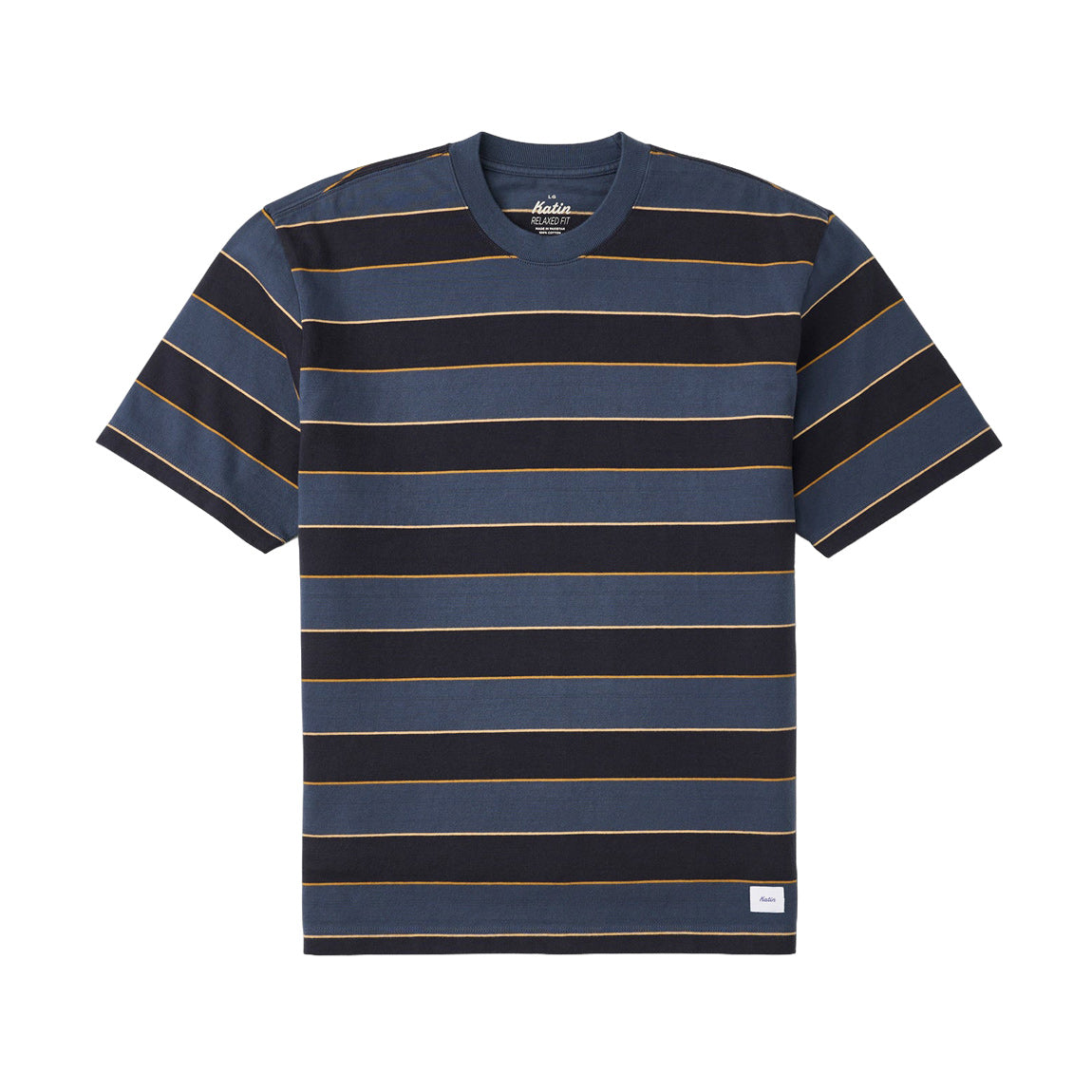KATIN CHIP BOX FIT TEE - WASHED BLUE
