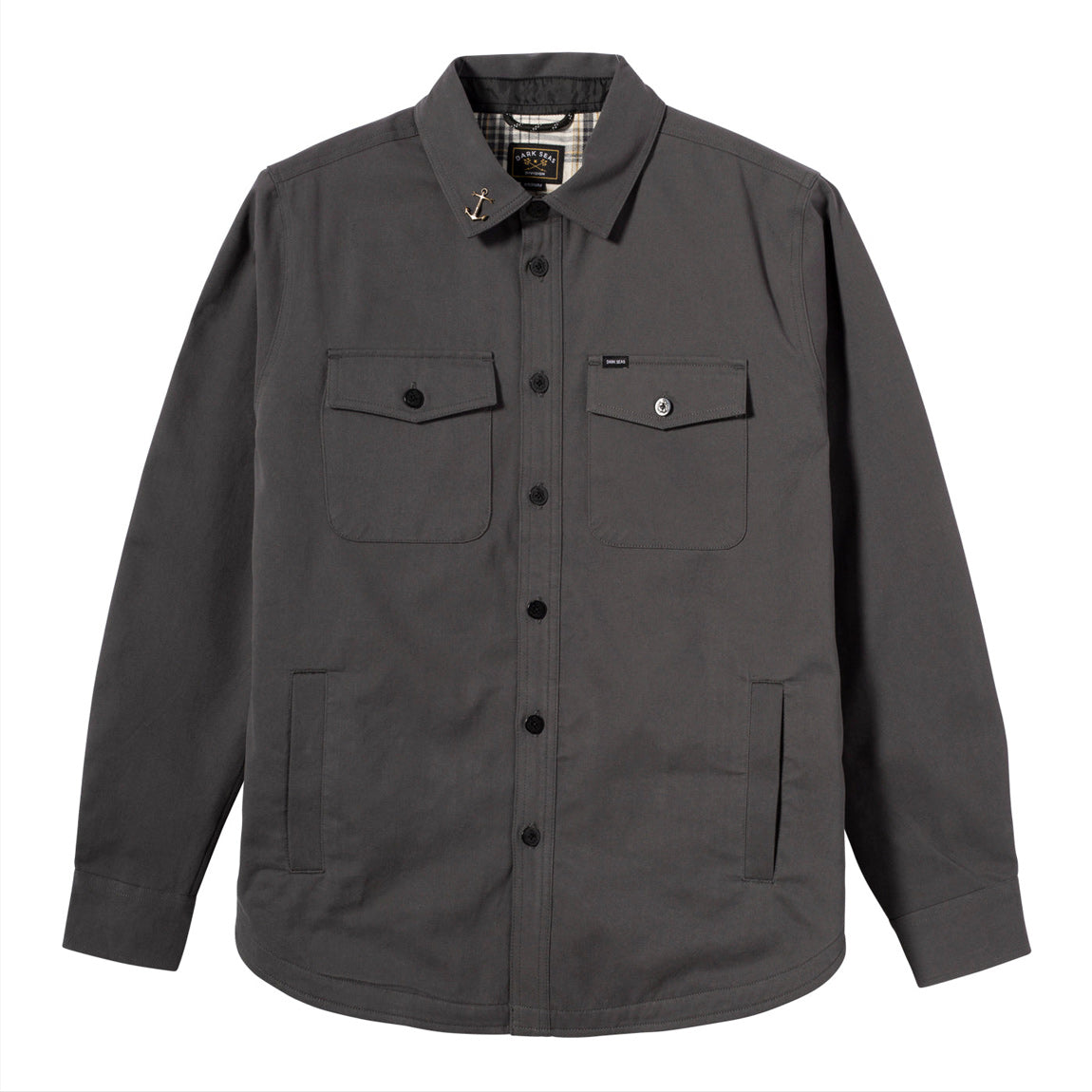 DARK SEAS SANTA MACHINIST JACKET - CHARCOAL