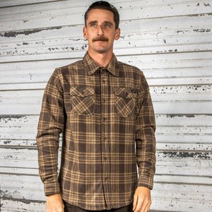 BING BUSTER FLANNEL - BROWN