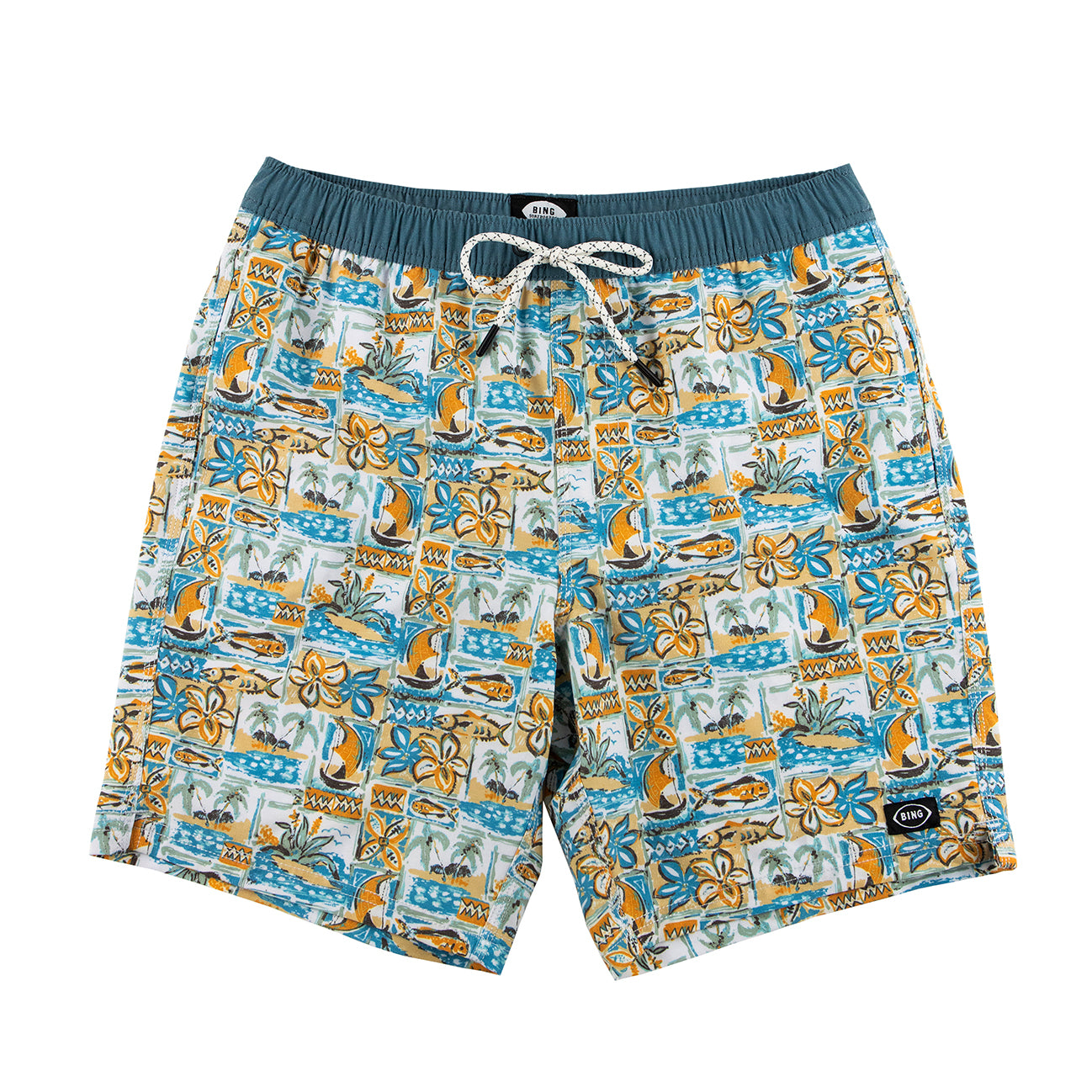 BING CABANA SHORTS - WHITE