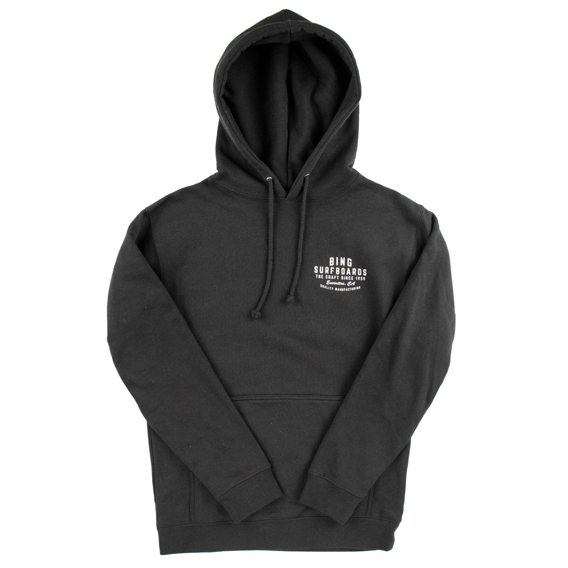 QUALITY MANUFACTURING Premium Hooded Sweatshirt - Black
