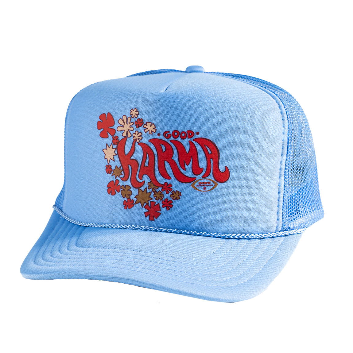 GOOD KARMA Trucker Hat- College Blue