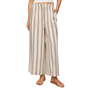 Z SUPPLY STRIPE PANT - TOFFEE