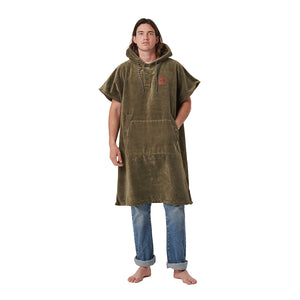SLOWTIDE DIGS PONCHO - GREEN